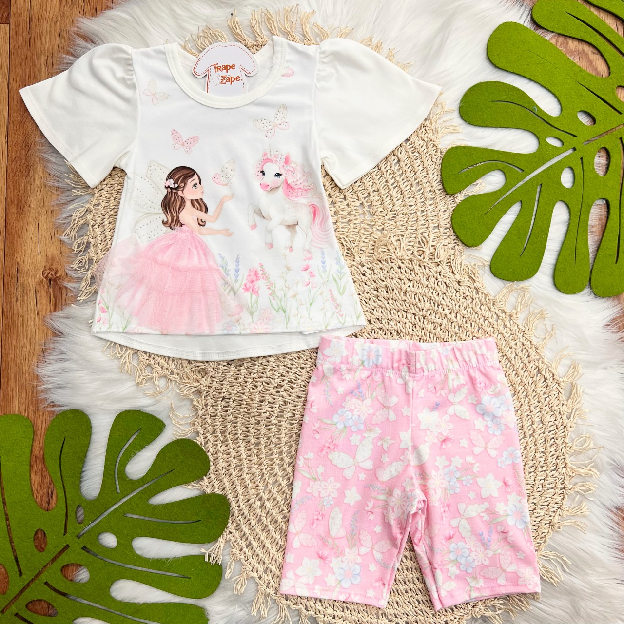 Conjunto Fada e Unicórnio